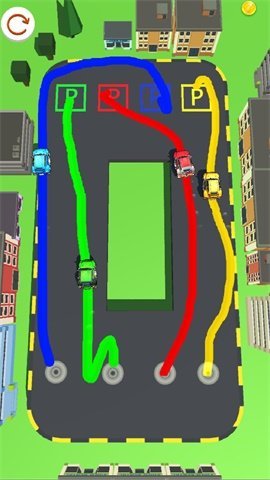 画线停车3D图3
