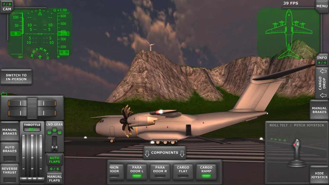 涡轮螺旋桨飞行模拟器1.30.4菜单版图1