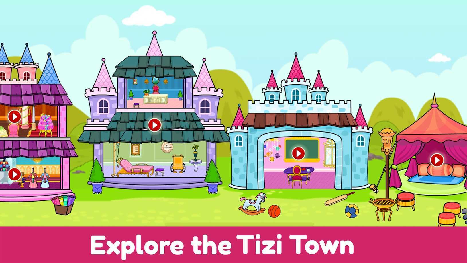 我的Tizi世界终极城镇解锁版图1